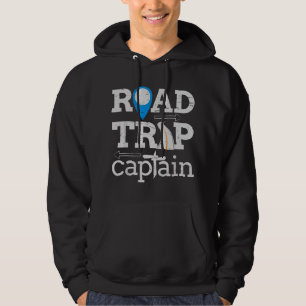 Road Trip Captain Outdoor RV Camping Group Gift Hoodie