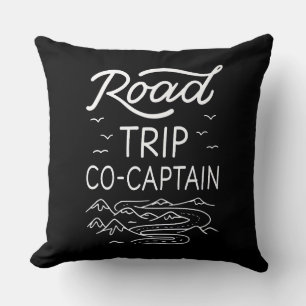 Road Trip Co-Captain I Cushion