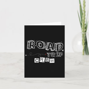 Road Trip Crew 2025 Family Reunion Summer Vacation Card