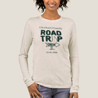 Road Trip Crew Annual Family Vacation Tri-Blend Shirt