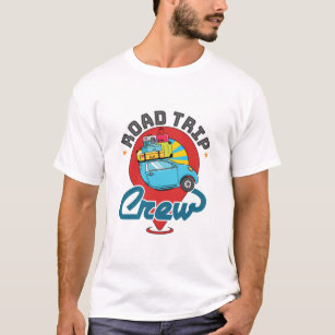 Road Trip Crew Family Vacation Girls Trip T-Shirt