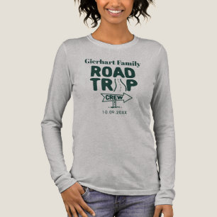 Road Trip Family Crew Summer Vacation Matching Tri-Blend Shirt