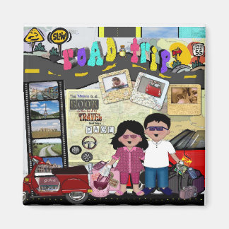 Road Trip! Magnet