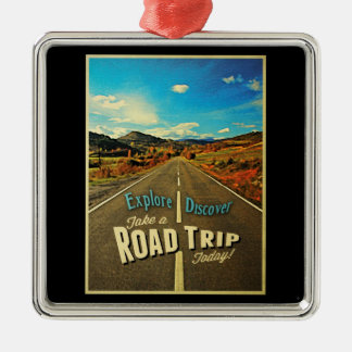 Road Trip Metal Tree Decoration
