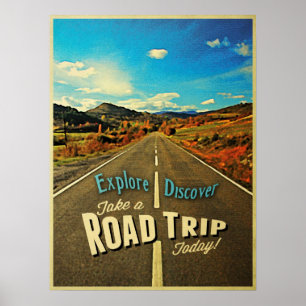 Road Trip Poster