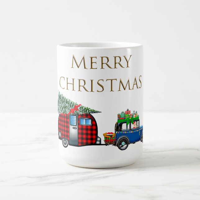 Road Trip Santa Coffee Mug (Center)
