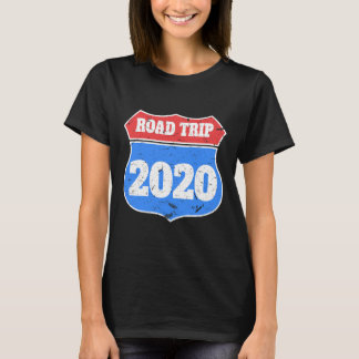 Road Trip Shirt Vintage Road Sign Friends Vacation