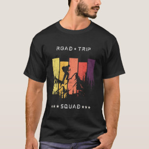 Road Trip Squad Matching Summer Vacation Road Trip T-Shirt
