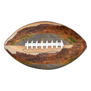 Road trip sunset football