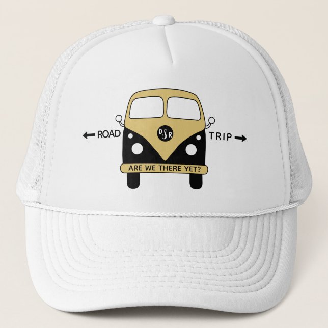 Road Trip Trucker Hat (Front)