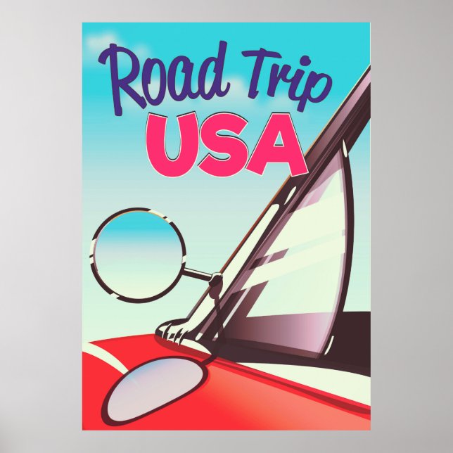 Road Trip USA Poster (Front)
