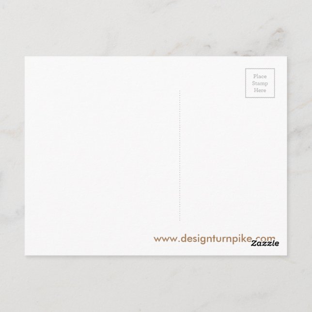 Road Trip USA Route 66 Travel License Plate Art Postcard (Back)