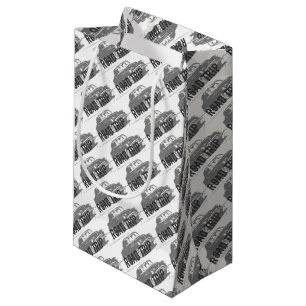 Road Trip Vintage Car Small Gift Bag