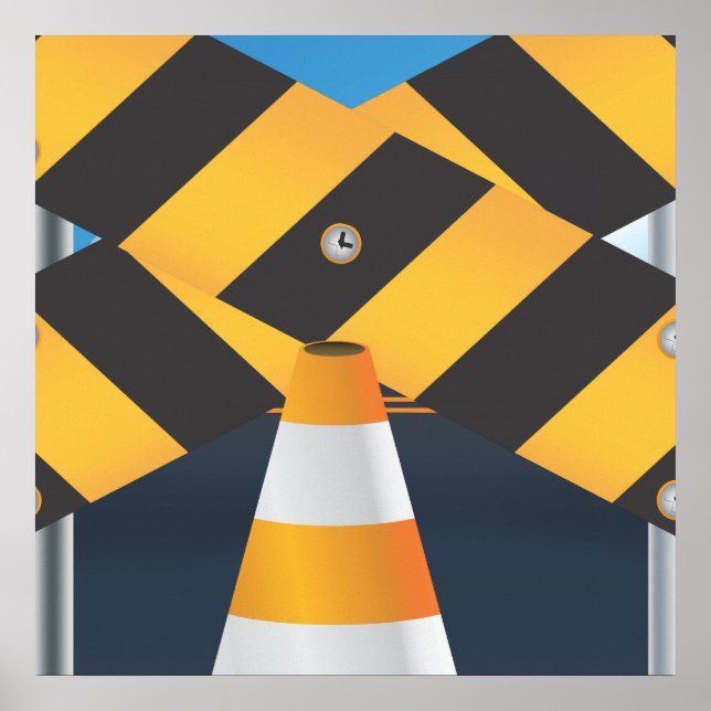 Road Works Poster (Front)