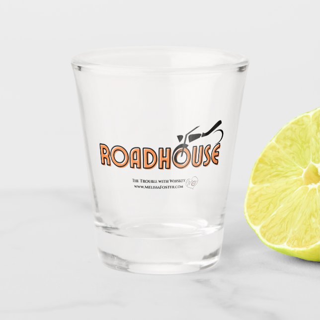 Roadhouse Mug Shot Glass (Front)