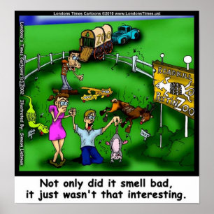 Roadkill Petting Zoo Funny Collectable Posters