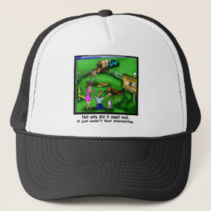 Roadkill Petting Zoo Funny Tees & Gifts Trucker Hat