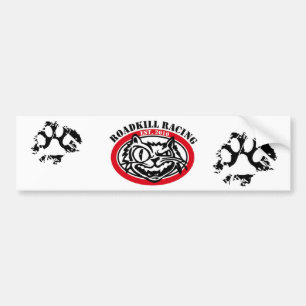 Roadkill Racing Bumper Sticker