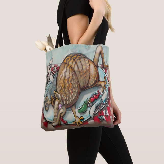 Roadkill Tote Bag (Close Up)