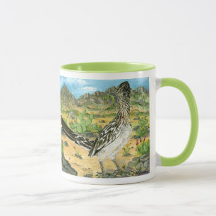 Roadrunner Eating Alien, New Mexico Souvenir! Mug
