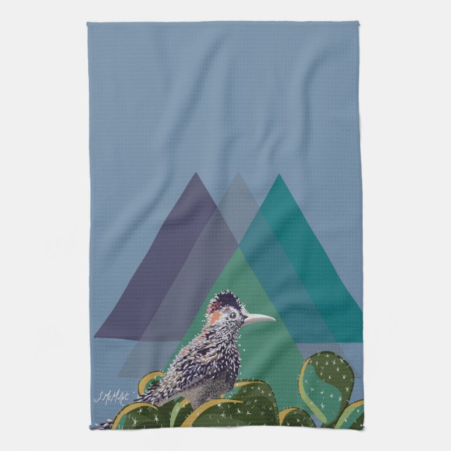 Roadrunner Kitchen Towels (Vertical)