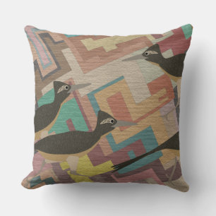 Roadrunner Throw Pillow