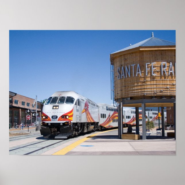 Roadrunner Train Santa Fe NM Poster (Front)
