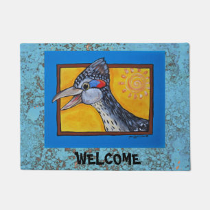 Roadrunner Welcome Door Mat Southwest Personalised