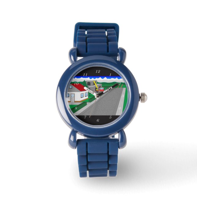 Roads and house construction watch (Front)