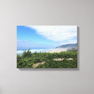 Roads End, Lincoln City, Oregon Canvas Print