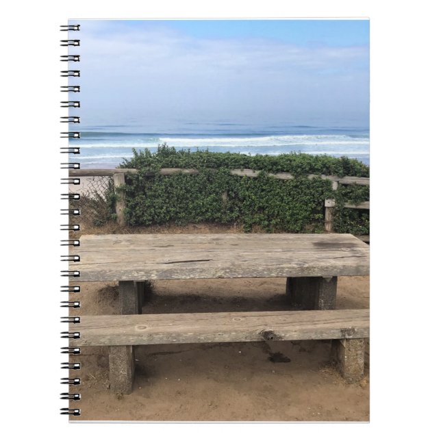 Roads End, Lincoln City, Oregon Notebook (Front)