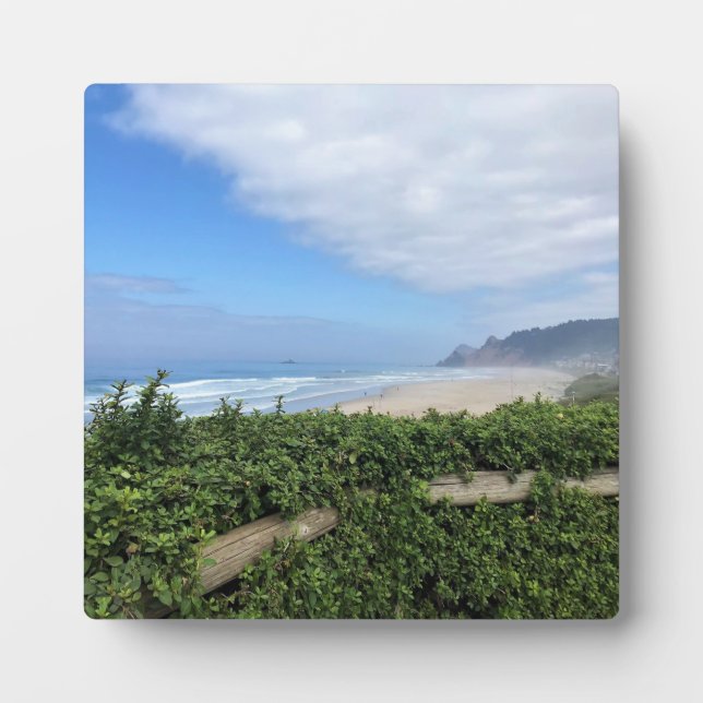 Roads End, Lincoln City, Oregon Plaque (Front)
