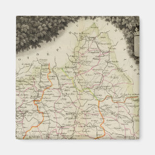 Roads, Towns, Cities Magnet