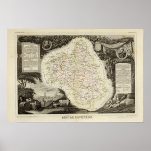 Roads, Towns, Cities Poster