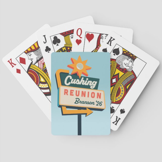 Roadside Sign Playing Cards (Back)