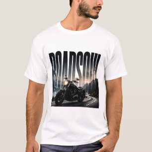 RoadSoul Luxury Motorcycle Editorial Graphic T-Shirt