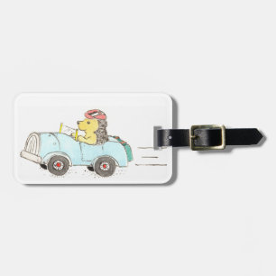 Roadster Hedgehog Luggage Tag
