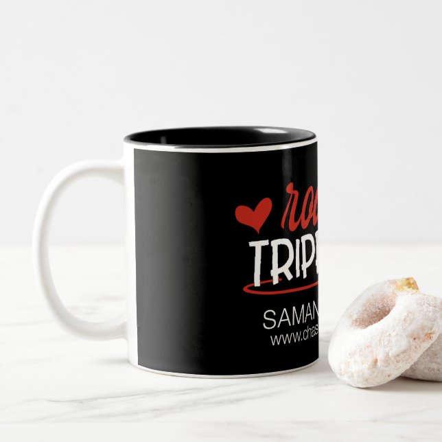 RoadTripping mug black (With Donut)
