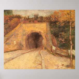 Roadway Underpass, Viaduct by Vincent van Gogh Poster