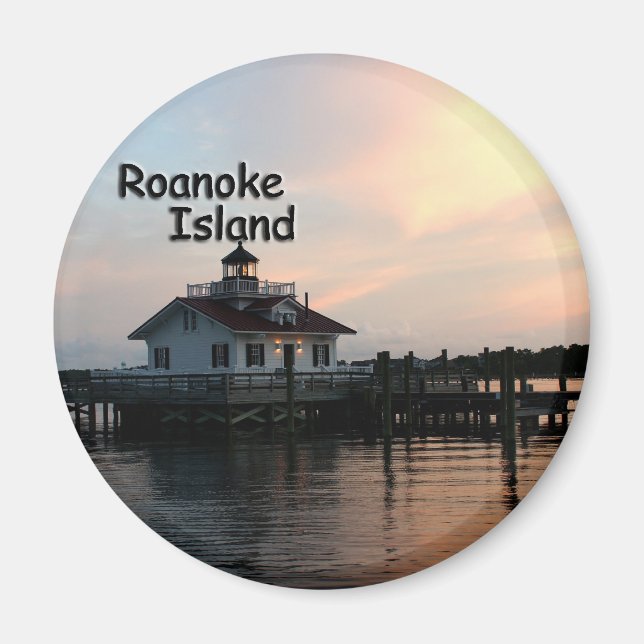 Roanoke Island Lighthouse Magnet (Front)