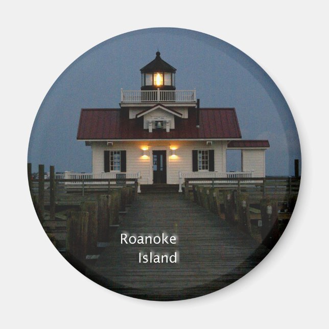 Roanoke Island Magnet (Front)