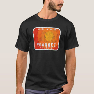 Roanoke Island NC Summertime Vacationing Hot Sunsh T-Shirt