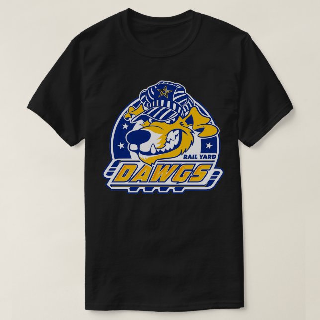 Roanoke Rail Yard Dawgs T-Shirt (Design Front)