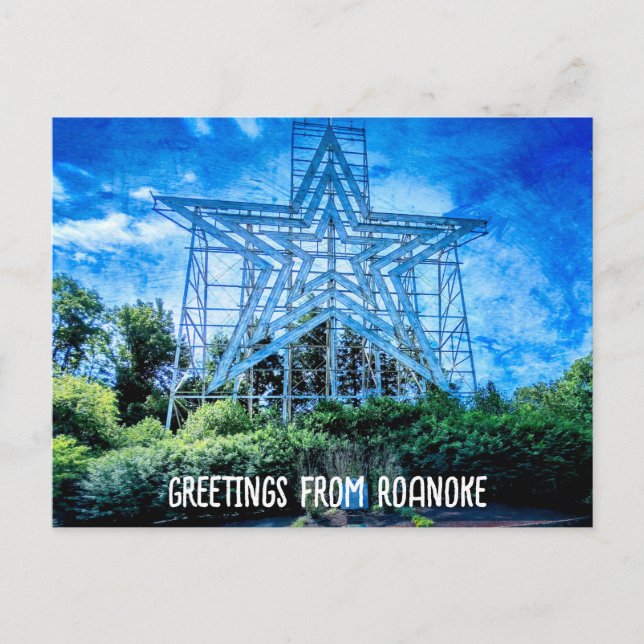 Roanoke Star Postcard (Front)
