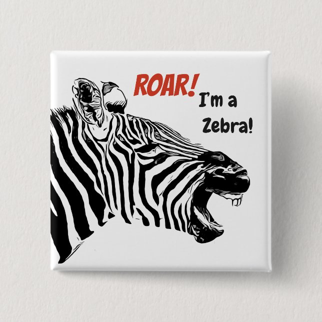 Roar a button (Front)