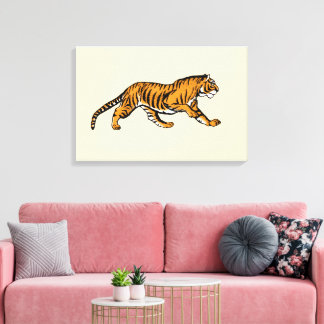 Roar! I'm a Tiger! Canvas Print