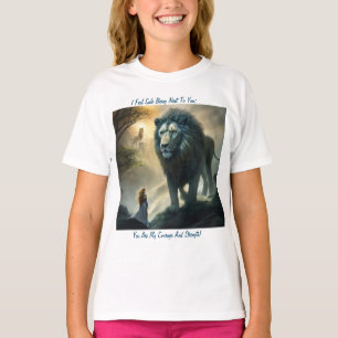 Roar in Style: Customised Girl's T-Shirt