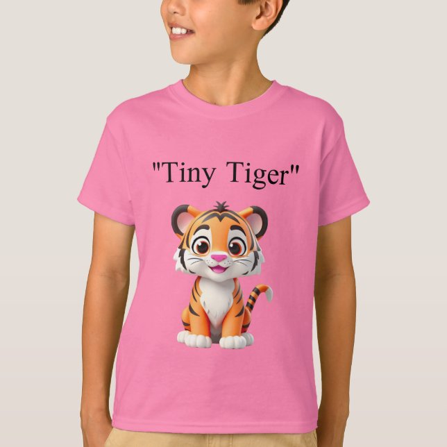 Roar Like a Brave Tiger – Motivational T-Shirt for (Front)