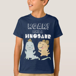 Roar Like a Dinosaur   Funny Boys T-Shirt