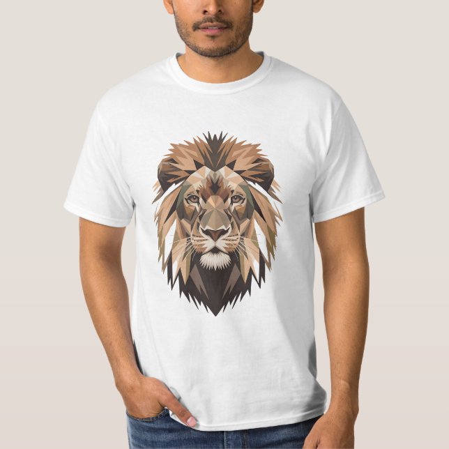 Roar like a Lion-Animal Love T-Shirt (Front)